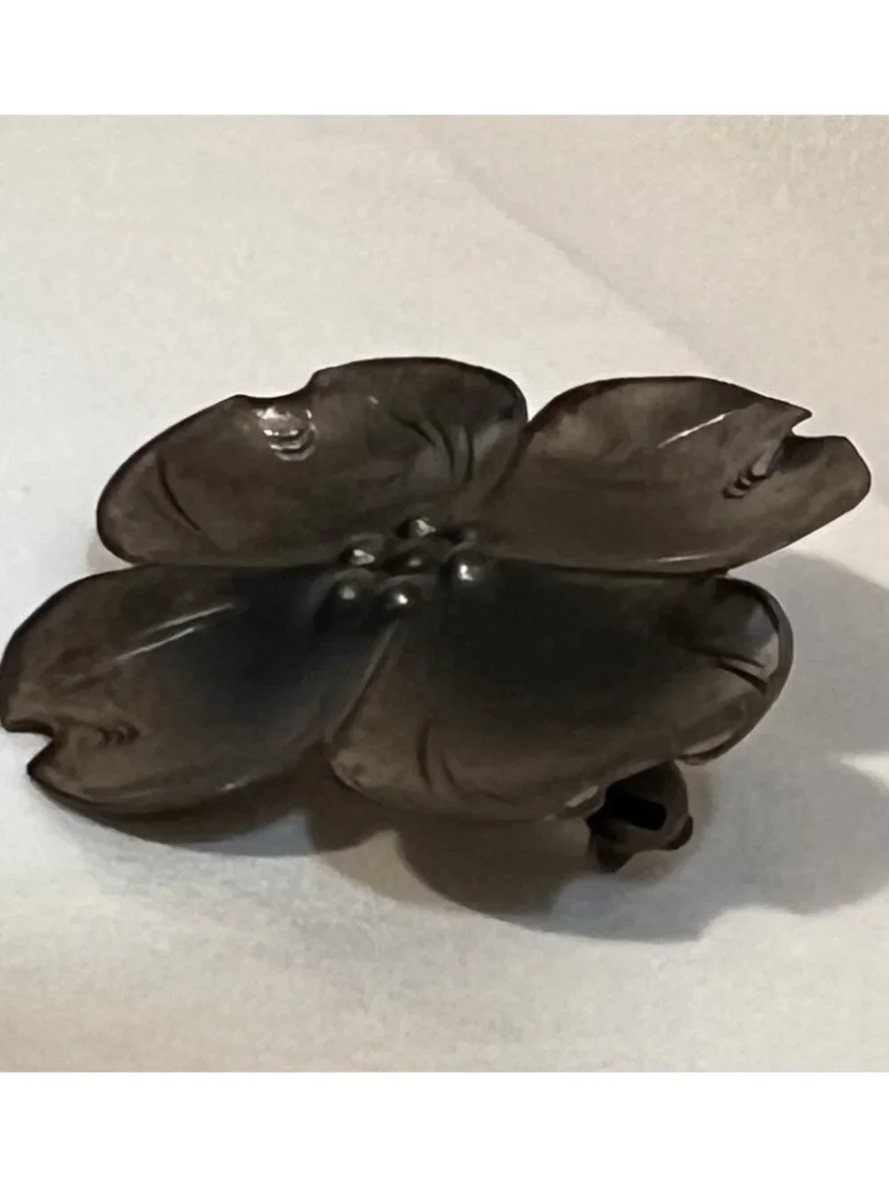 Vintage Stuart Nye Sterling Silver 925 Petite Dogwood Flower BROOCH 2.8 Grams